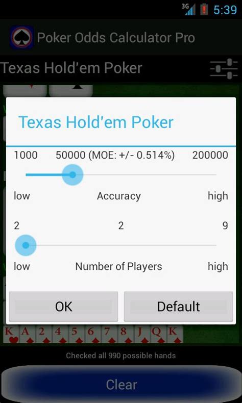 omaha poker odds calculator|Poker Calculator .